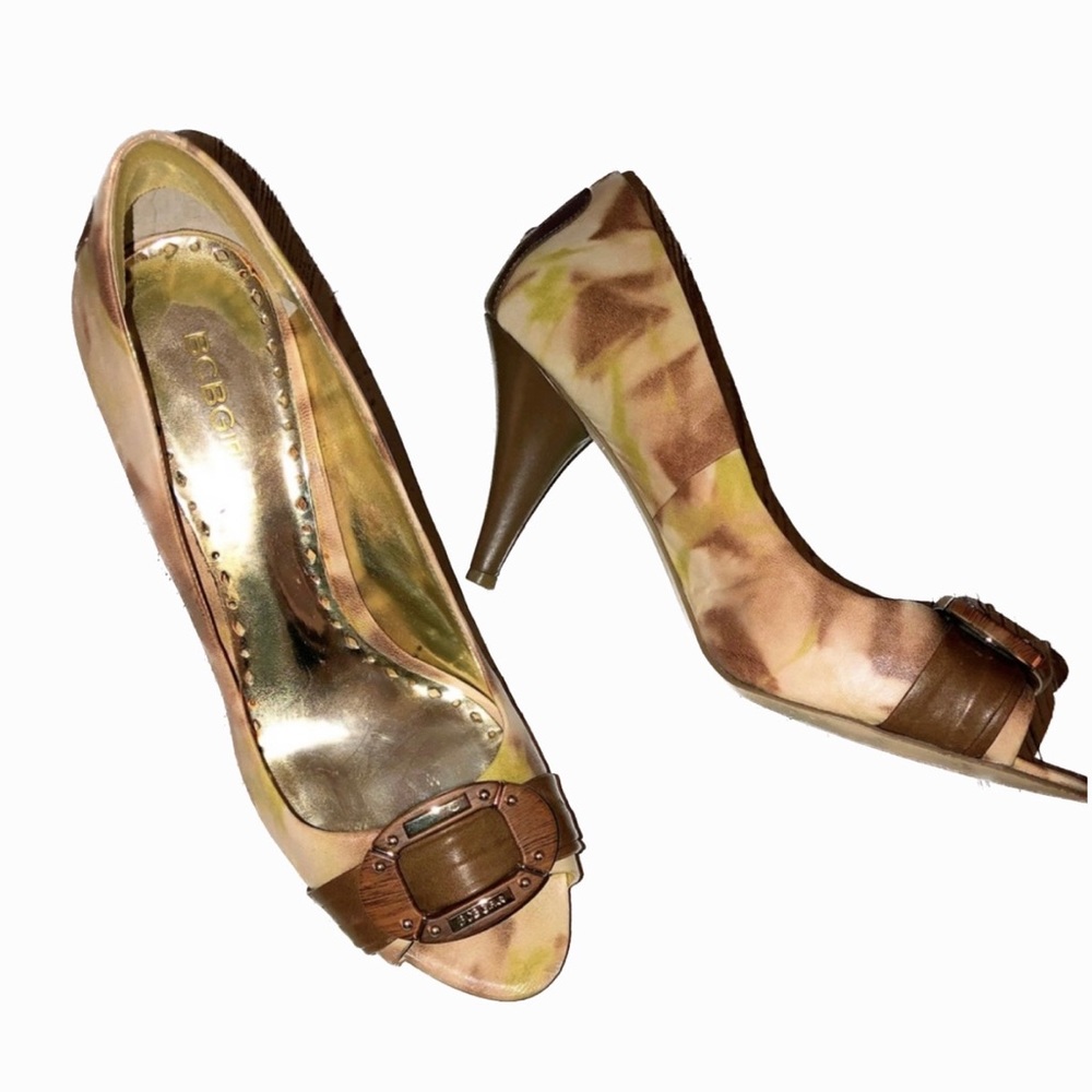 BCBGeneration- OPEN TOE HEELS